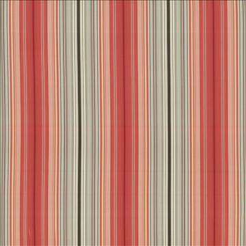 Kasmir Fabrics Catalyst Stripe Radish Fabric 